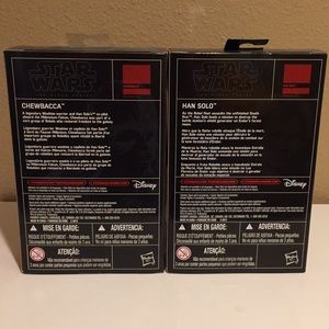 Star Wars Other - Star Wars the black series Han Solo and chewy Star Wars Other - Star Wars the black series Han Solo and chewy